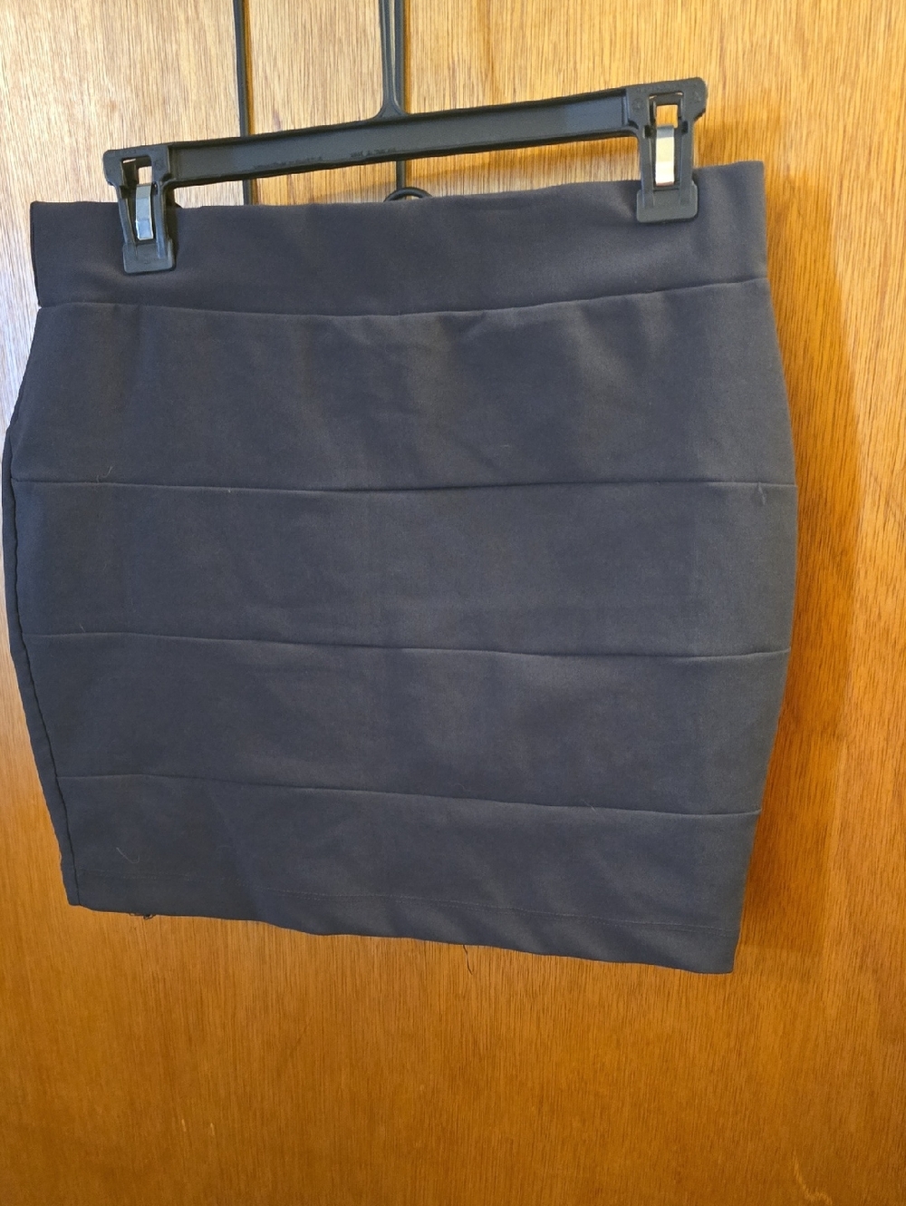 Zenana Outfitters Charcoal Bandage Mini Skirt